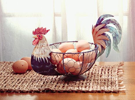 Rooster Egg Basket - MM33027