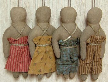 Mini Prairie Dolls - 4/Set - GEKP10042