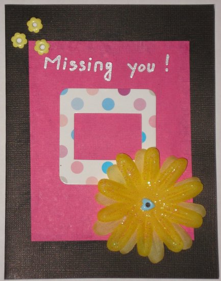 Missing You Card - NNmy01