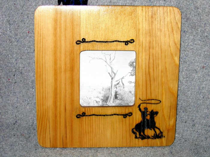 Rope Cowboy Whip Frame - CNSrcf