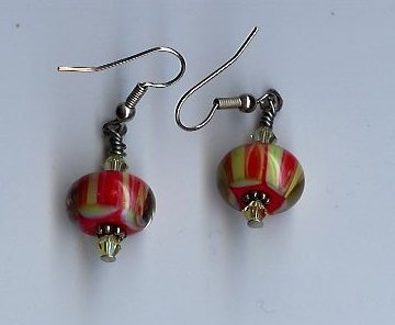 Pink & Yellow Earrings- EApy