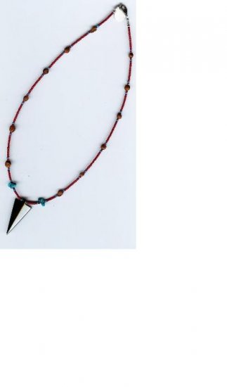 Hematite Arrowhead Necklace - EAhan