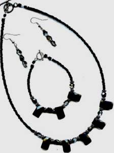 Smokey Quartz 3 pc. Set - EAsqs