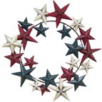 Americana Primitive Star Wreath - CWG108920