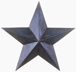 Blue Barn Star 30" - CWG108024