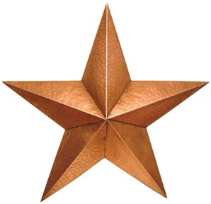 Copper Wall Star 19" - CWG109387