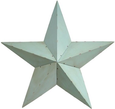 Robin's Egg Blue Barn Star - 30 Inch - CWG108295
