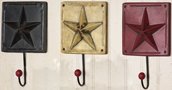 Country Star Hooks - 3/Set - CWG108415
