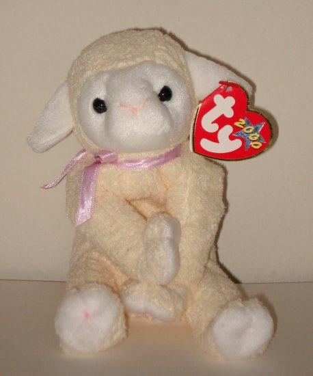 TY Sheep2 Beanie Baby - NNs2b