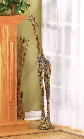 PATCHWORK GIRAFFE SAFARI 3' TALL - MM33257