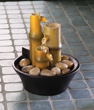 Zen Bamboo Tabletop Fountain - MM35658