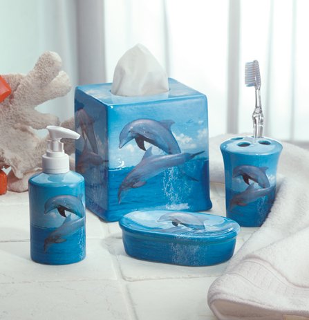 Dolphin Bathroom 4 pc. Set - MM33836