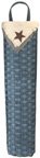 Long John Tall Basket with Fabric - Blue - CWIGJHE4618