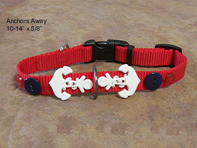 Anchor's Away Dog Collar - BTaa