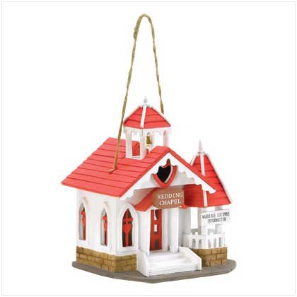 Wedding Chapel Birdhouse - MM38276