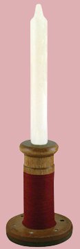 Single Bobbin Candle Holders - 2 pc. set - CWGV782