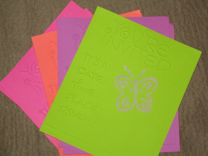 Party Invitations 8 pack - CTpi