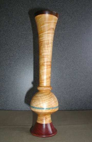 Figured Maple Vase - WAfm
