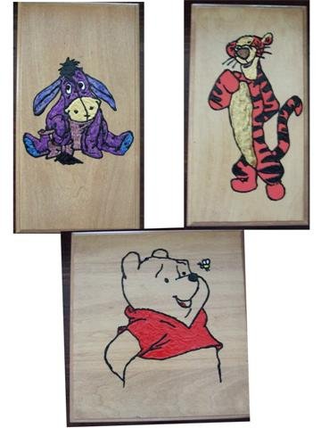 Winnie the Pooh & Friends Nursery Wall Art - 4Uwa