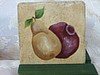Pear and Grapes Tile - PJpg