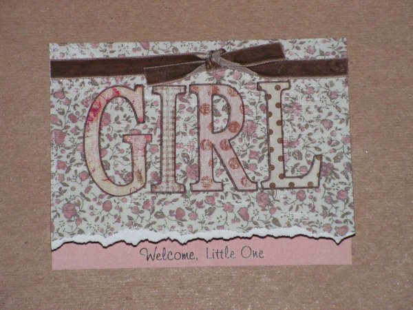 Baby Girl Greeting Card - CCgg