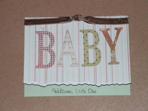Welcome Baby Greeting Card - CCba