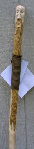 Wood Spirit Hiking Staff - OCws