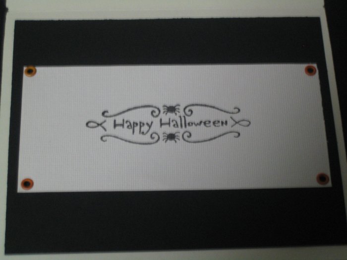 Happy Halloween Card - CThh