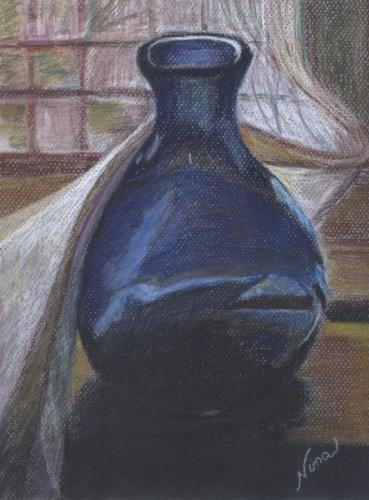 Blue Vase Print - NWbvp