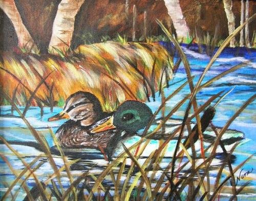 Mallards Print - NWmp