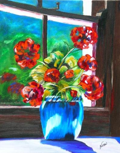 Geraniums Print - NWgp