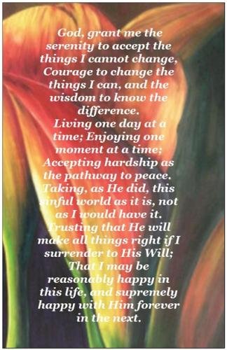 God Grant Me The Serenity Print - NWgsp