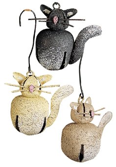 Kitty Cat Bells - Set of 6 - G102487