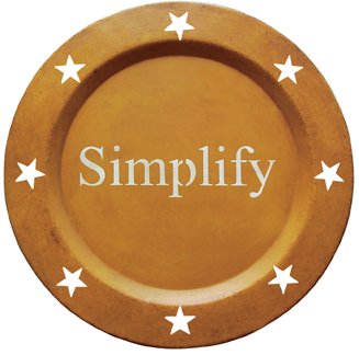 Simplify Metal Plate - GJHE5349