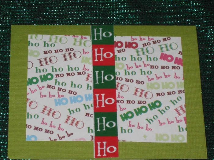 Ho Ho Ho Holiday Greeting Card - CTho