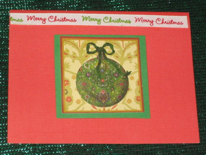 Ornament Holiday Greeting Card - CTor