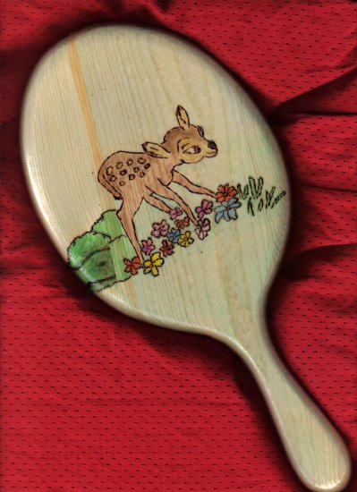 Bambi Deer Handheld Mirror - JWba