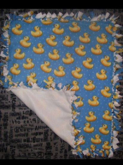 Rubber Ducky Fleece Blanket - BTrd