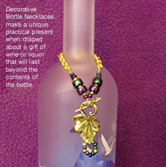 Decorative Bottle Necklace - BTbn
