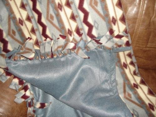 Navajo Print Throw Blanket - CGnp