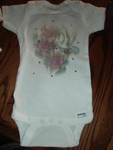 Onsie with Crystals 3 - 6 months - CGon