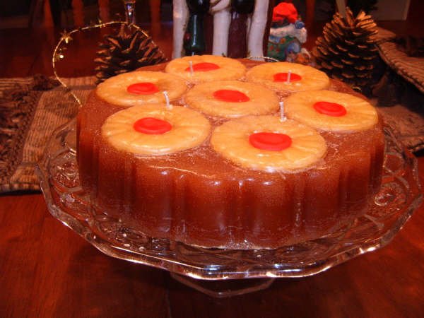 Pineapple Upside Down Cake Candle - JSup
