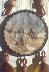 Native American Indian Geronimo Dreamcatcher/Suncatcher - SGge
