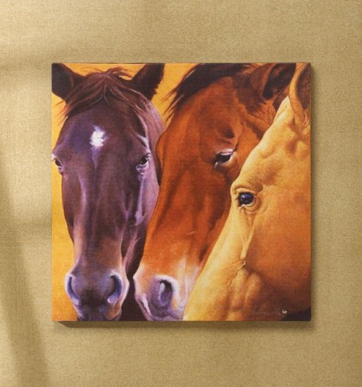 Horses Canvas Art Print - MMho