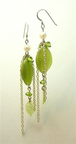 Fairy Green Earrings - UEfg