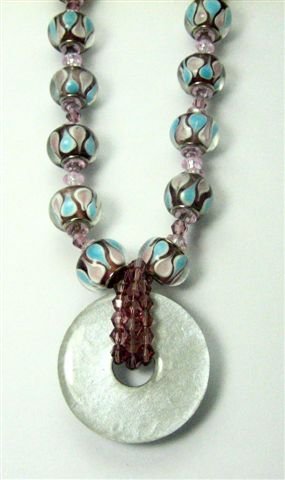 Lavender and Lace Necklace - UEll