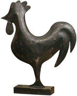 Balancing Rooster Floor Sitter - G112081