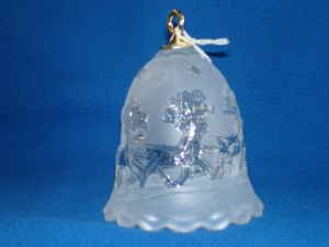 Germany Crystal Clear Christmas Bell - KSbe
