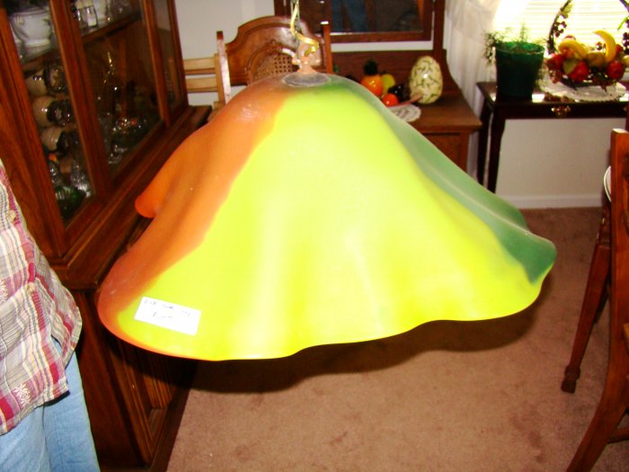 Multi-Color Glass Hanging Lamp - MXml