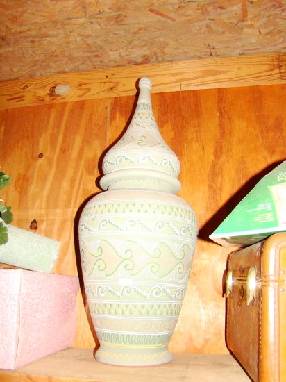 Aztec Print Vase - MXaz